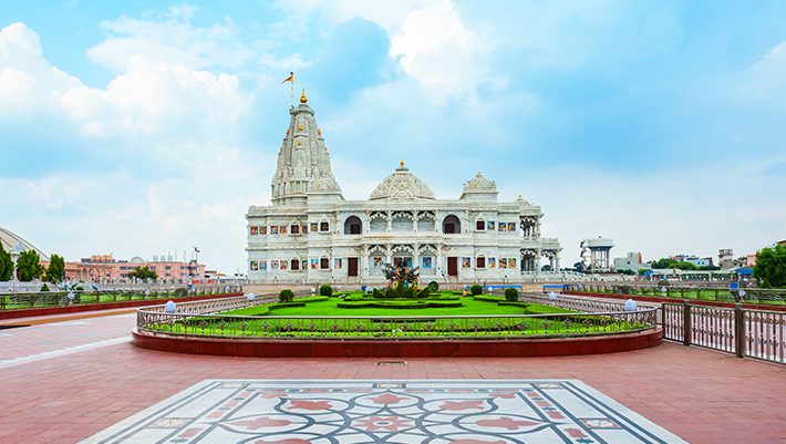 From Delhi : Agra Overnight Tour with Mathura Vrindavan